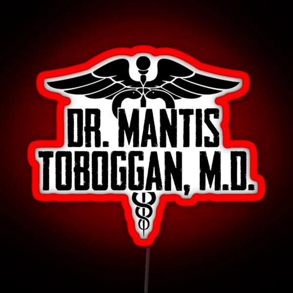 Mantis Toboggan MD RGB Neon Sign