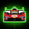 2023 Le Mans Winning Ferrari 499P Racing Car Featuring an RGB Neon Sign Green Lighting 78939
