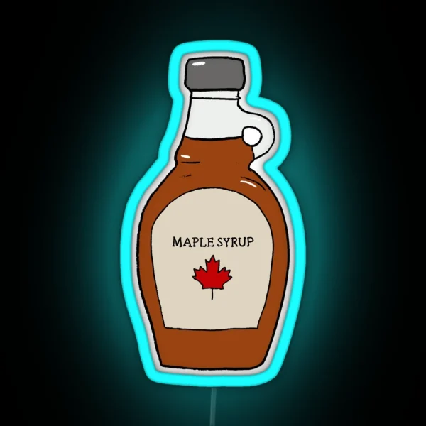 Maple Syrup RGB Neon Sign