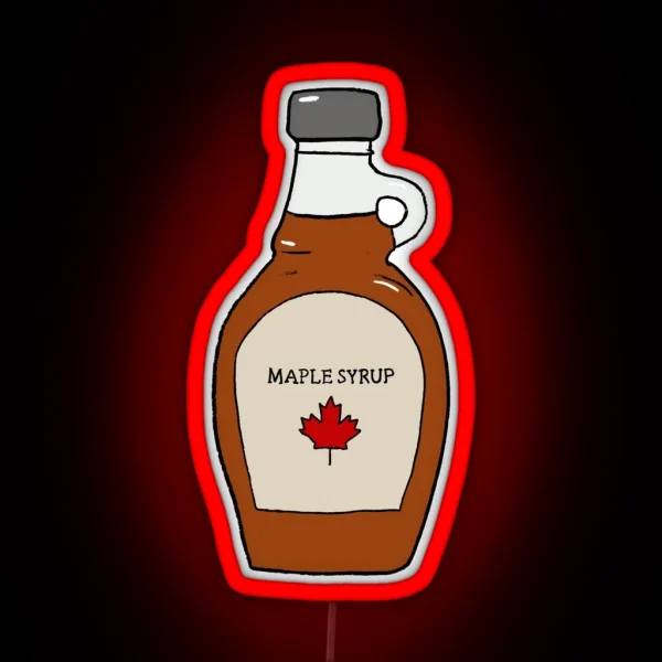 Maple Syrup RGB Neon Sign