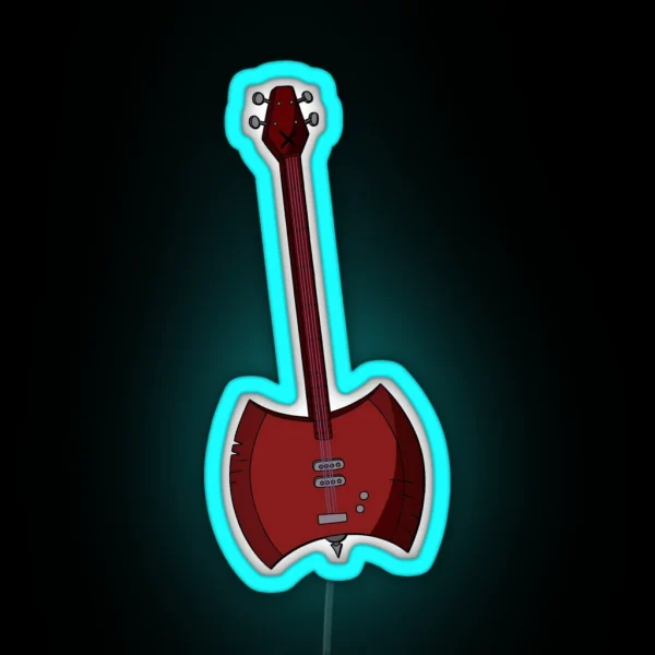Marceline S Ax Bass RGB Neon Sign