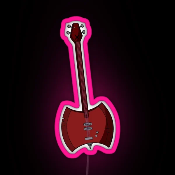 Marceline S Ax Bass RGB Neon Sign