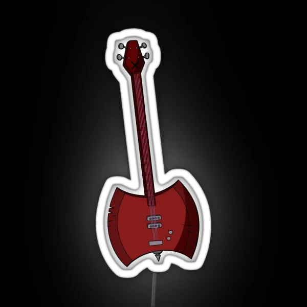 Marceline S Ax Bass RGB Neon Sign
