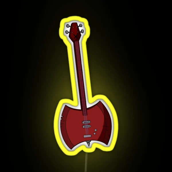 Marceline S Ax Bass RGB Neon Sign