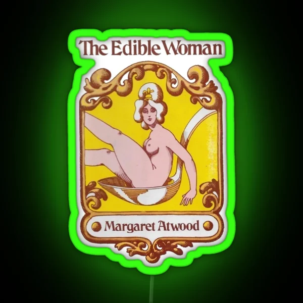 Margaret Atwood The Edible Woman RGB Neon Sign