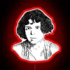 neon margaret mead rgb sign design vibrant red neon lettering