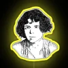 rgb neon sign margaret mead vibrant yellow