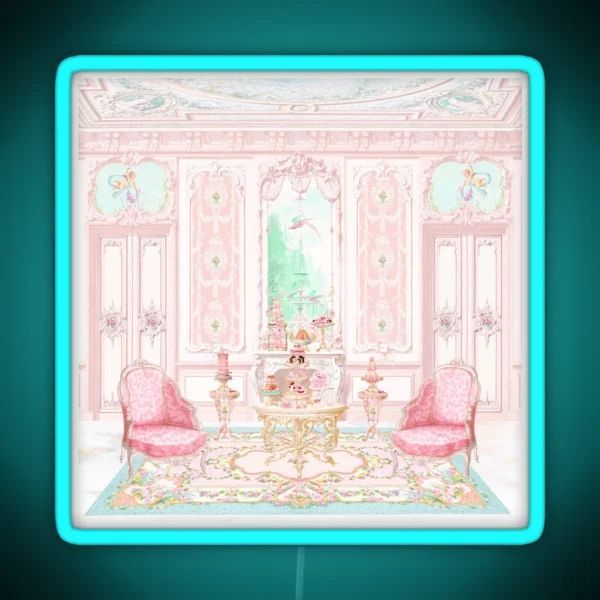 Marie Antoinette Afternoon Tea In Paris RGB Neon Sign