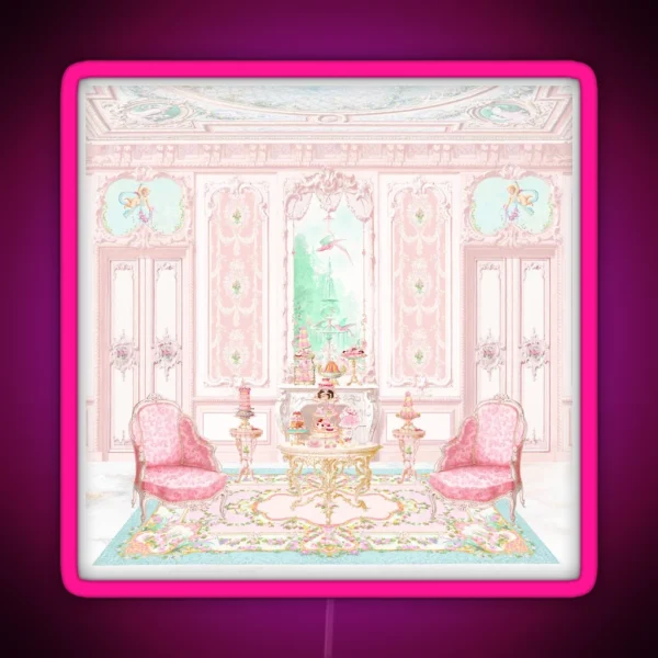 Marie Antoinette Afternoon Tea In Paris RGB Neon Sign