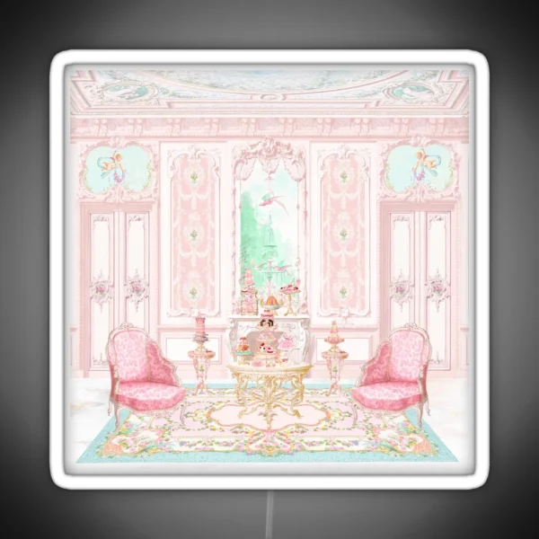 Marie Antoinette Afternoon Tea In Paris RGB Neon Sign