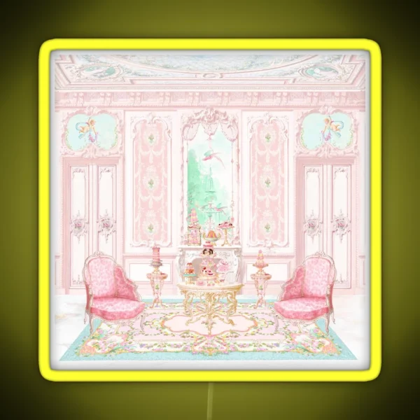 Marie Antoinette Afternoon Tea In Paris RGB Neon Sign
