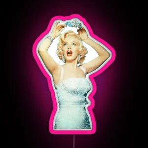 Marilyn Monroe RGB Neon Sign