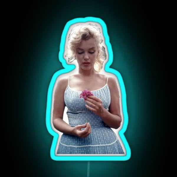 Marilyn Monroe RGB Neon Sign