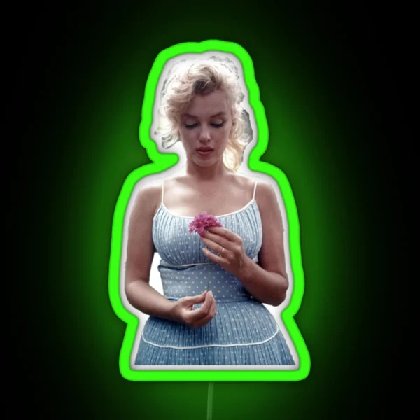 Marilyn Monroe RGB Neon Sign