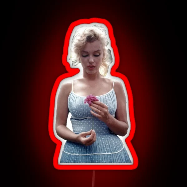 Marilyn Monroe RGB Neon Sign