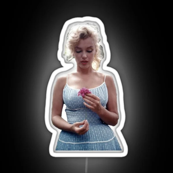 Marilyn Monroe RGB Neon Sign