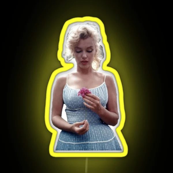 Marilyn Monroe RGB Neon Sign