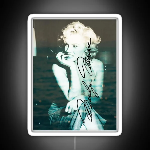 Marilyn Monroe RGB Neon Sign