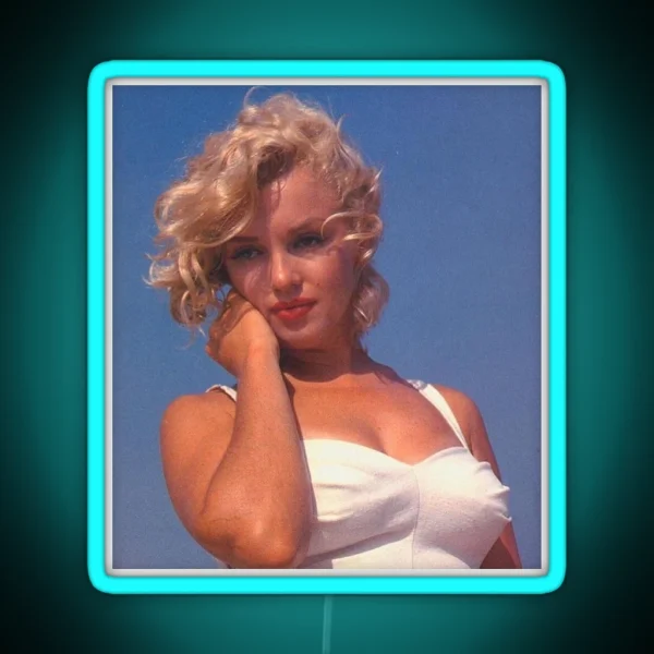 Marilyn Monroe RGB Neon Sign