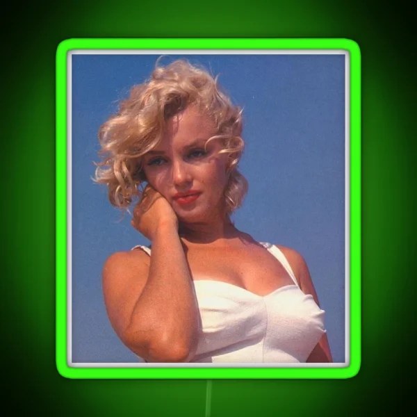 Marilyn Monroe RGB Neon Sign