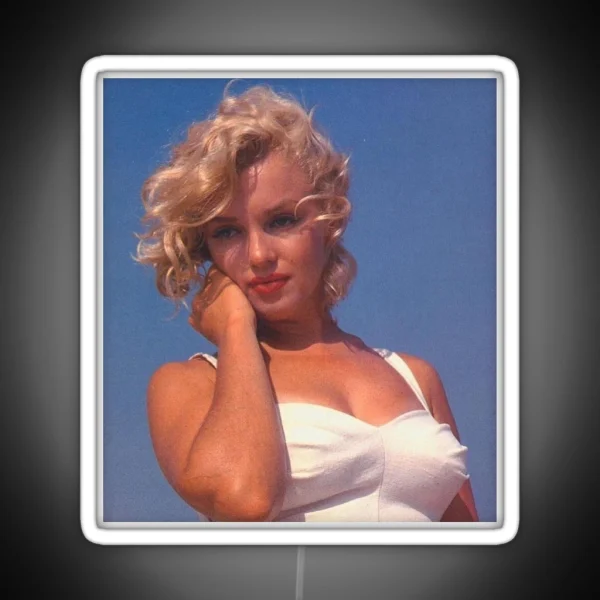 Marilyn Monroe RGB Neon Sign