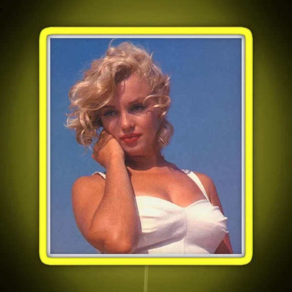 Marilyn Monroe RGB Neon Sign
