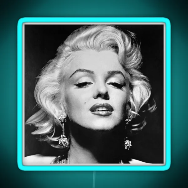 Marilyn Monroe RGB Neon Sign
