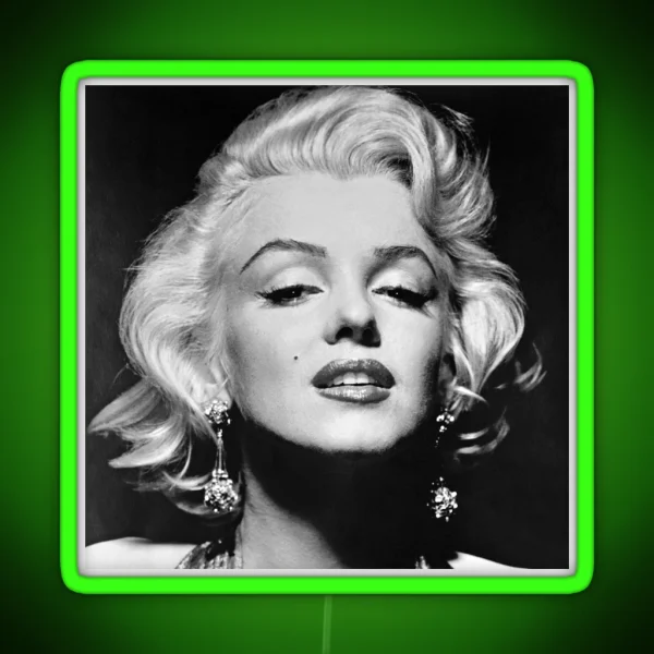 Marilyn Monroe RGB Neon Sign