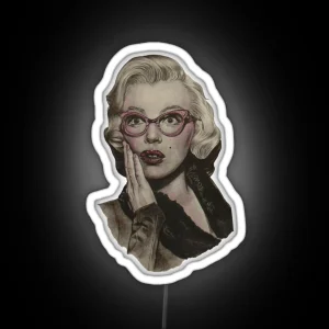 Marilyn Monroe RGB Neon Sign