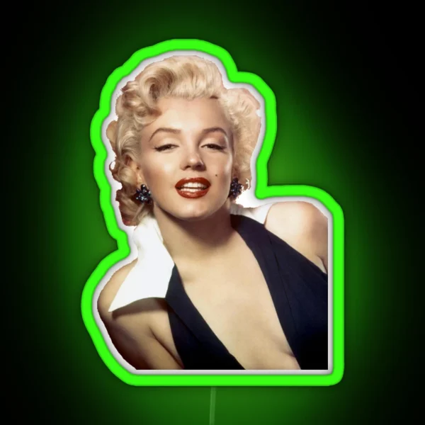 Marilyn Monroe RGB Neon Sign