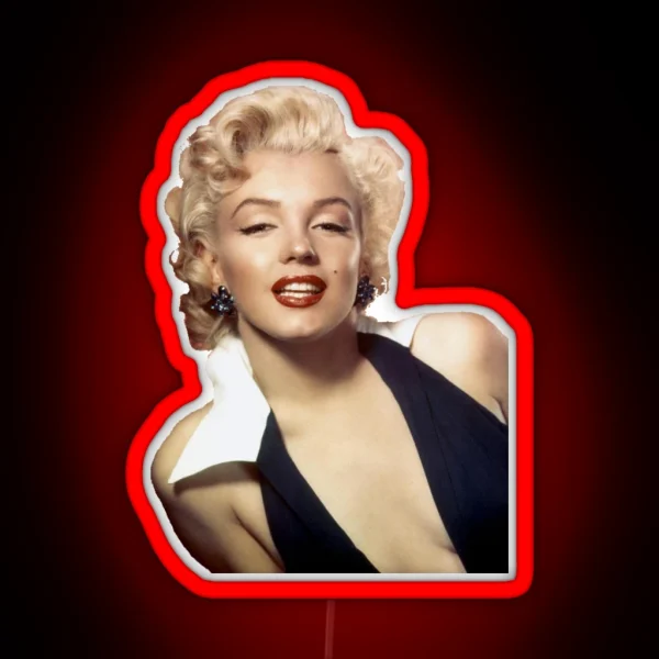 Marilyn Monroe RGB Neon Sign