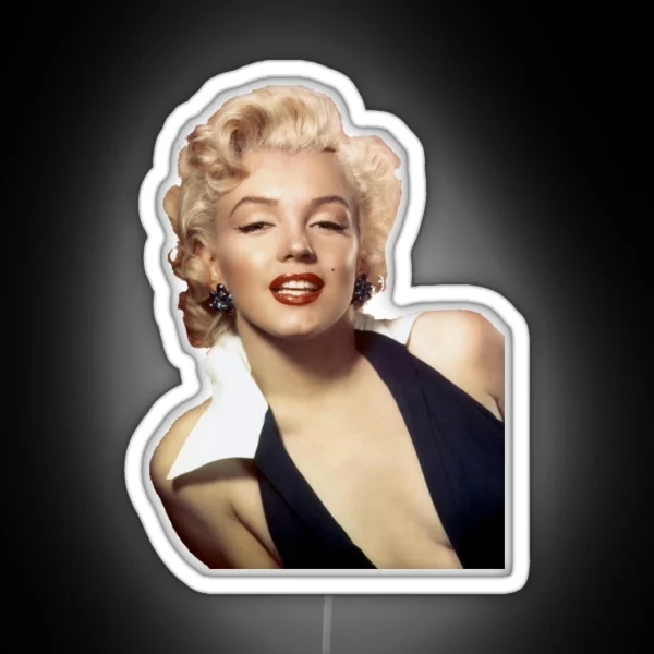 Marilyn Monroe RGB Neon Sign