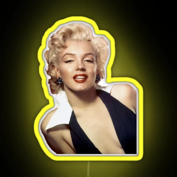Marilyn Monroe RGB Neon Sign
