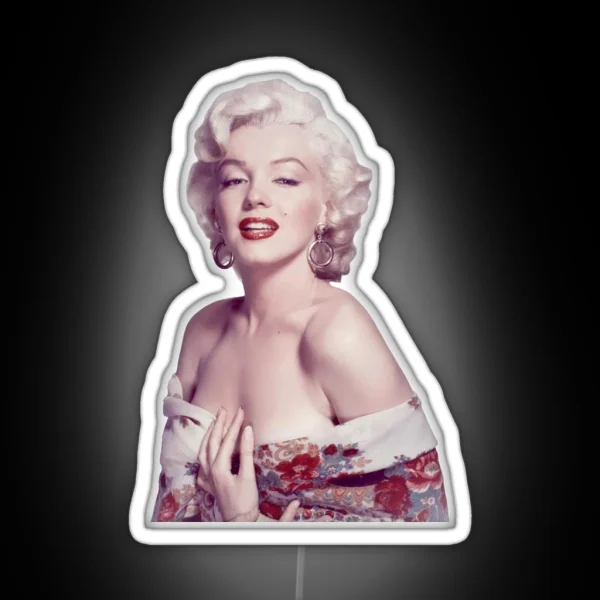 Marilyn Monroe RGB Neon Sign