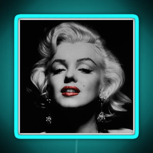 Marilyn Monroe RGB Neon Sign