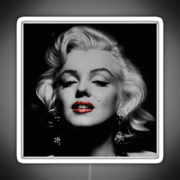 Marilyn Monroe RGB Neon Sign