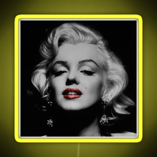 Marilyn Monroe RGB Neon Sign