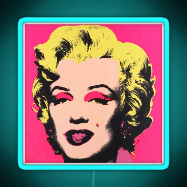 Marilyn RGB Neon Sign