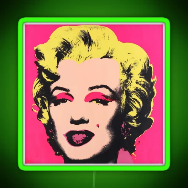 Marilyn RGB Neon Sign