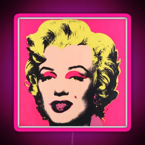 Marilyn RGB Neon Sign