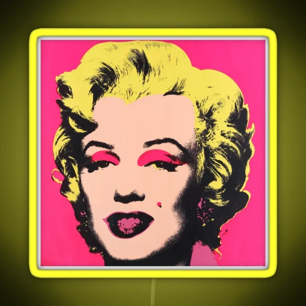 Marilyn RGB Neon Sign