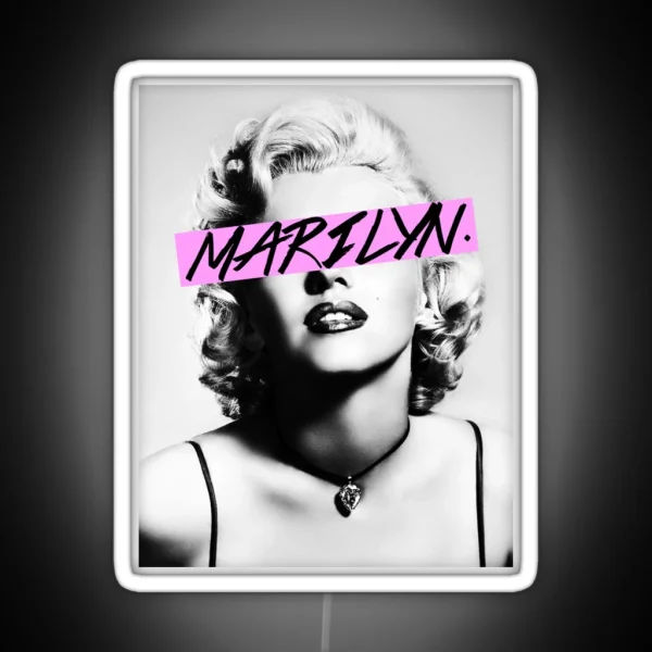 Marilyn RGB Neon Sign