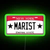 marist rgb neon sign green