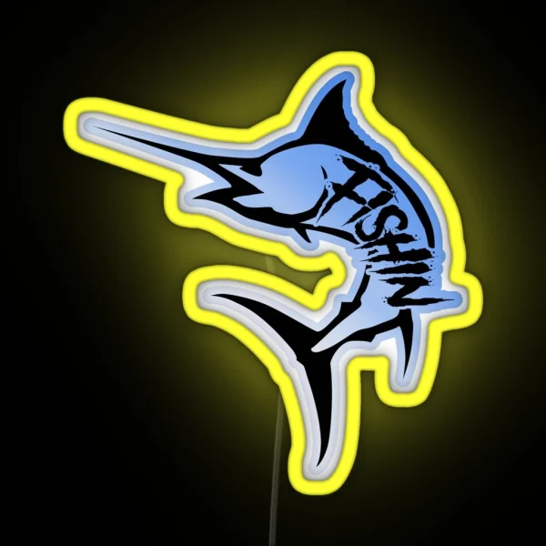 Marlin Fishin RGB Neon Sign