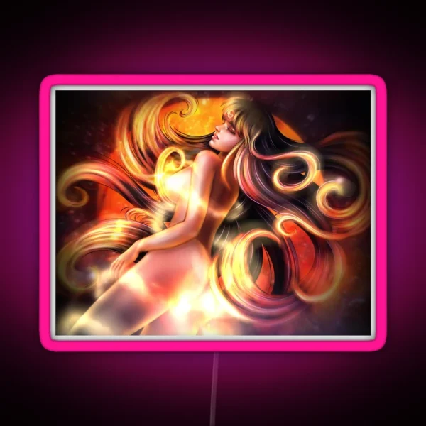 Mars Goddess RGB Neon Sign