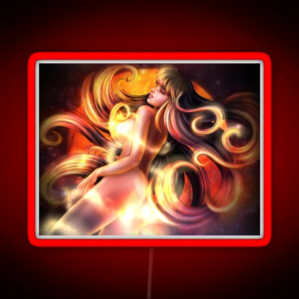 Mars Goddess RGB Neon Sign