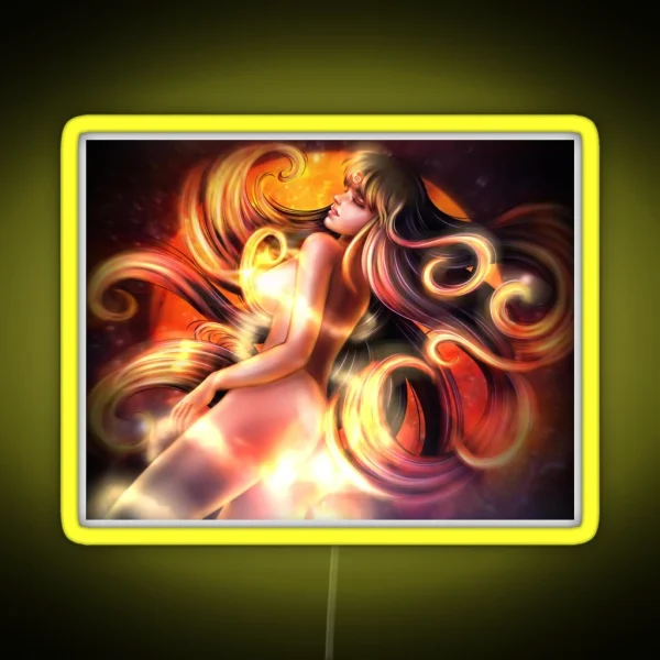 Mars Goddess RGB Neon Sign