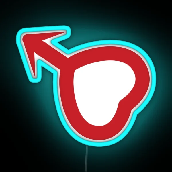 Mars Symbol RGB Neon Sign