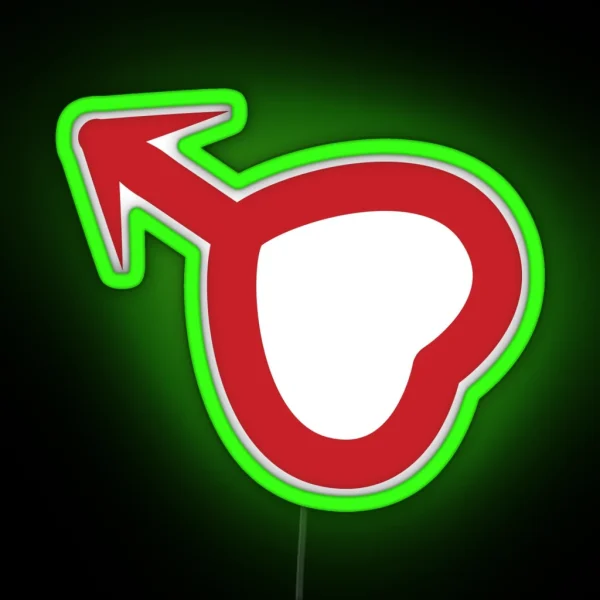 Mars Symbol RGB Neon Sign