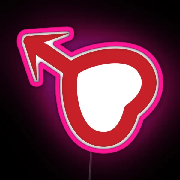 Mars Symbol RGB Neon Sign